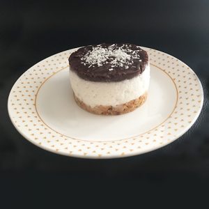 Entremets sable coco chocolat