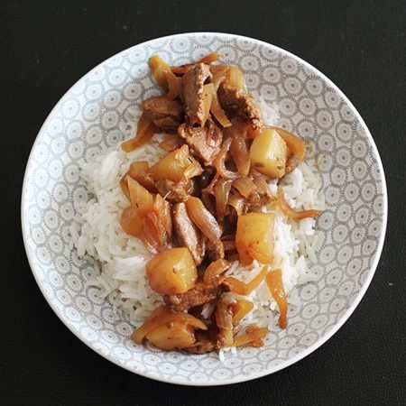 canard a l'ananas