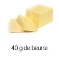 40 g de beurre