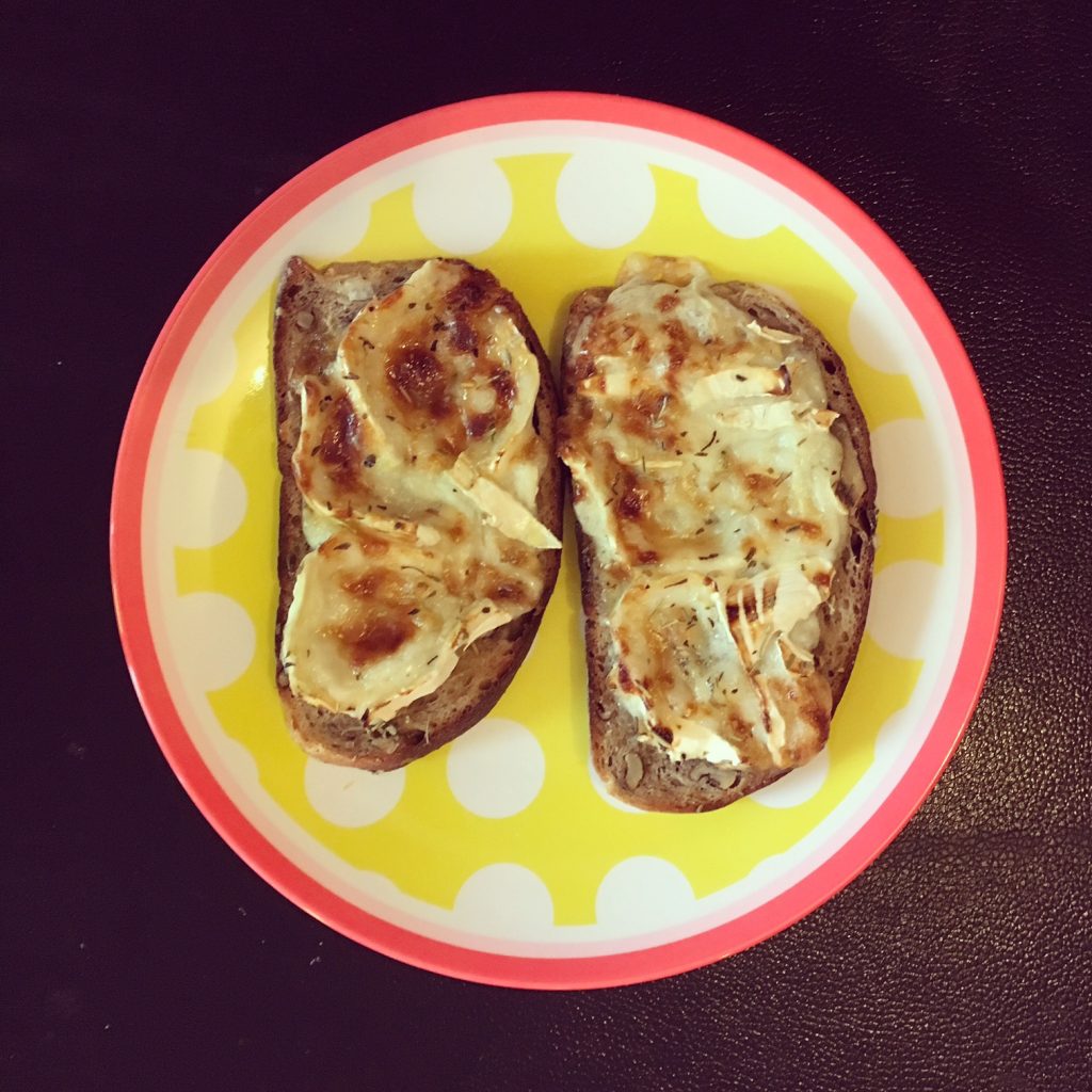 Tartines chevre-miel