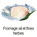 fromage ail et fines herbes
