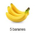 5 bananes