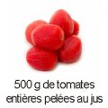 500 g tomates entieres pelées