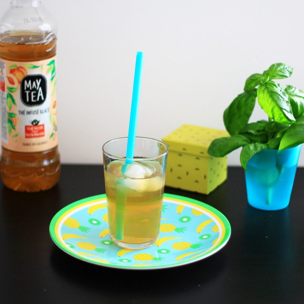 thé glacé may tea peche blanche