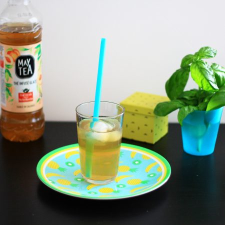 thé glacé may tea peche blanche