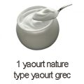 1 yaourt nature type grec