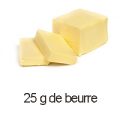 25 g de beurre