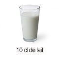 10 cl lait