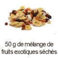50 g melange fruits exotiques