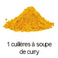 1 cas de curry