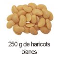 250 g haricots blancs