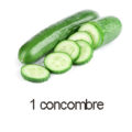 1 concombre