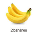 2 bananes