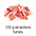150 g de lardons fumés