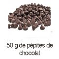 50 g pepites de chocolat