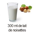 300 ml lait noisettes