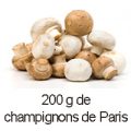 200 g champignons de paris