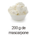 200 g de mascarpone