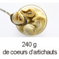 240 g coeurs d’artichauts