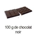 100 g chocolat noir