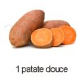 1 patate douce