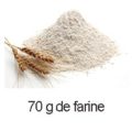 70 g de farine